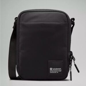lululemon athletica Charcoal Messenger Bag